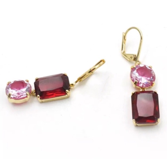 New Kate Spade Shine On Mismatched Drop Earrings - Picture 3 of 5
